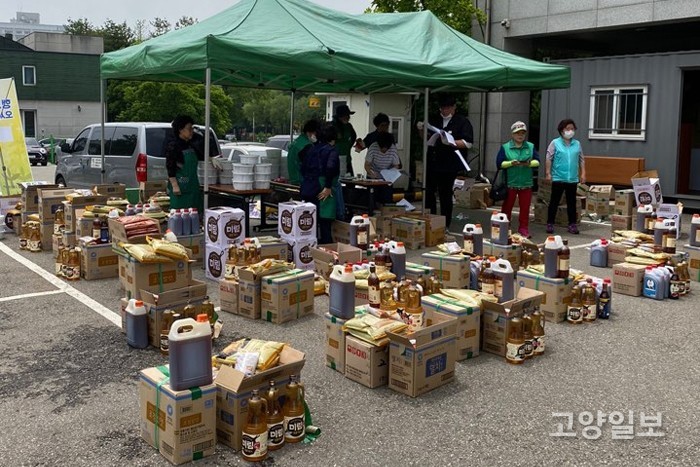 고양시새마을회, ‘사랑의 장 나누기’ 행사 앞두고 고추장 재료 배분